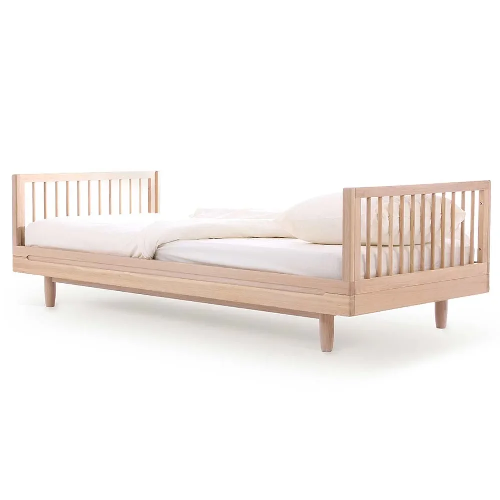 "Nobodinoz Einzelbett "Pure" Eiche massiv image"