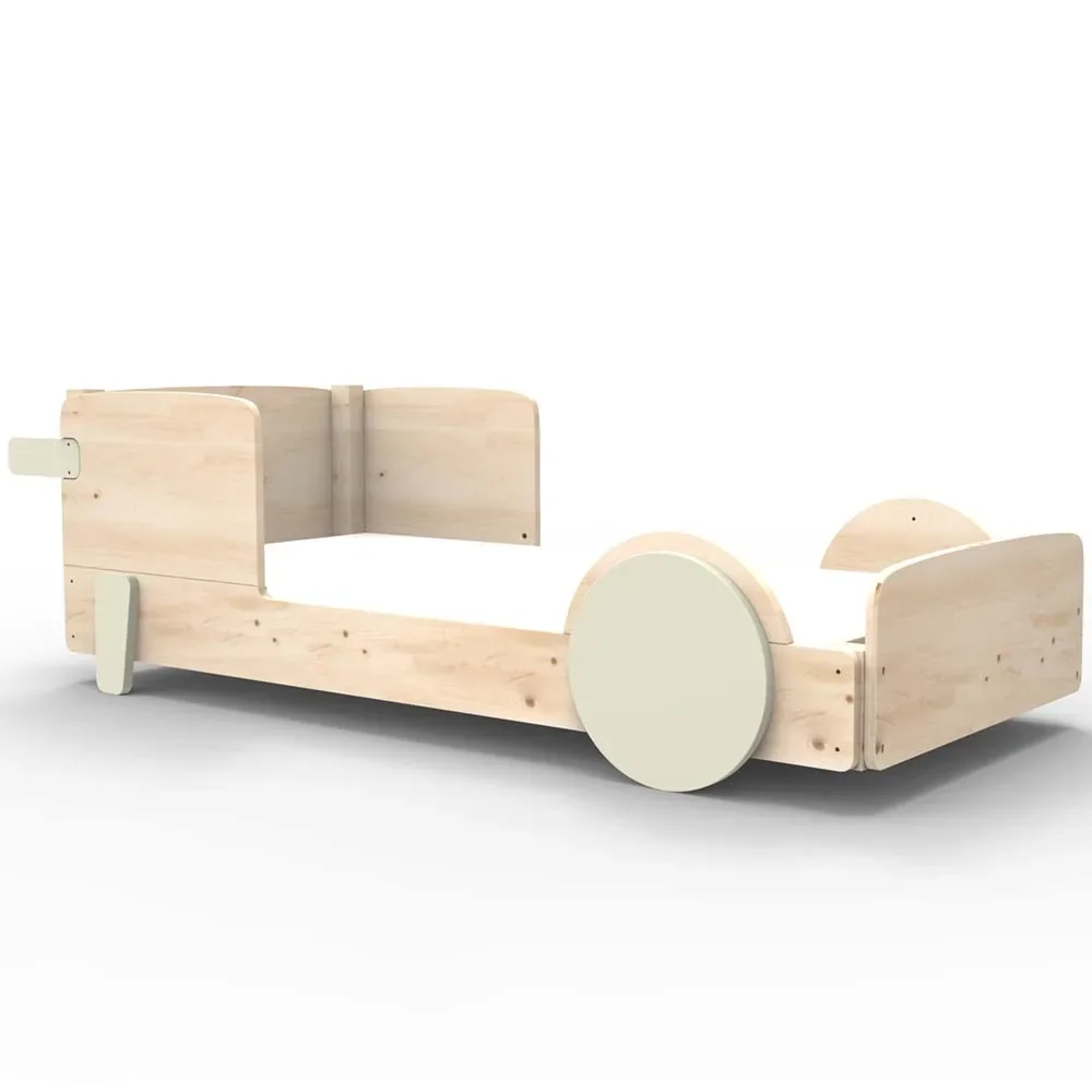 "Mathy by Bols Einzelbett "Discovery", Farbe Elemente: raw image"