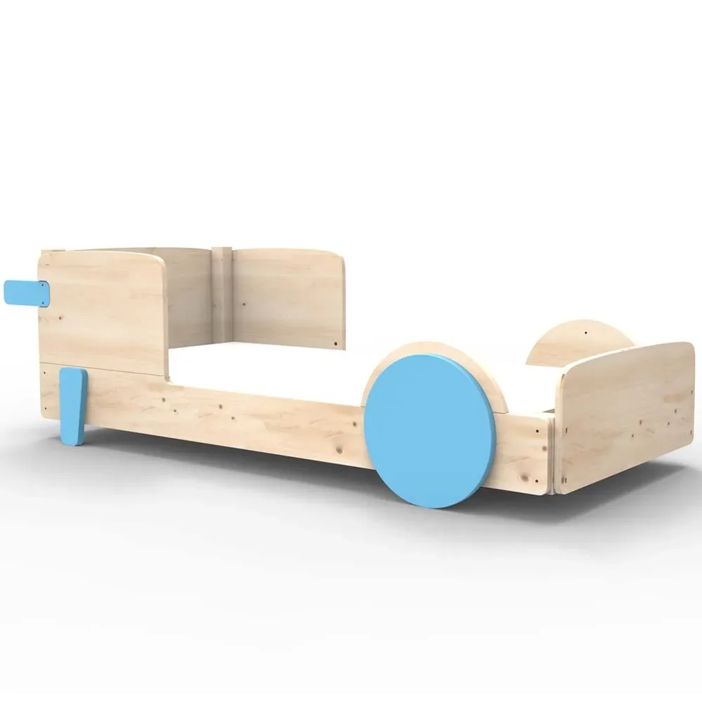 Mathy by Bols Einzelbett "Discovery", Farbe Elemente: azur blue