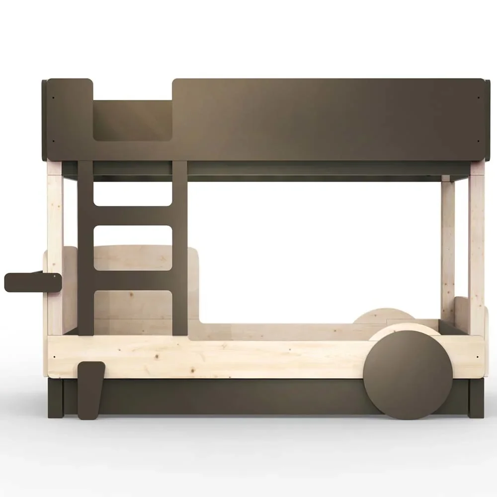 Mathy by Bols Etagenbett "Discovery" mit Bettschublade, Farbe Elemente: artichoke