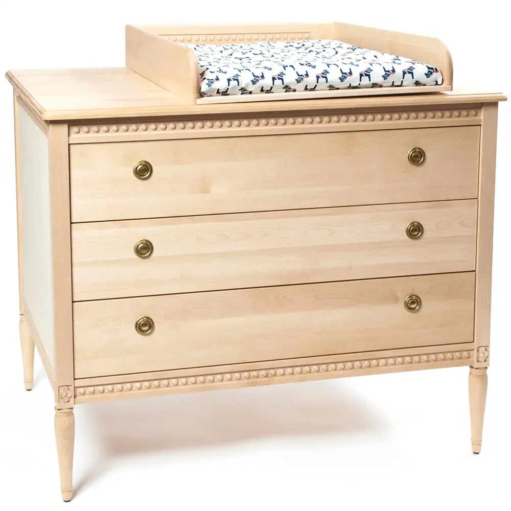 "Gustavienne Wickelauflage für Kommode natur image"