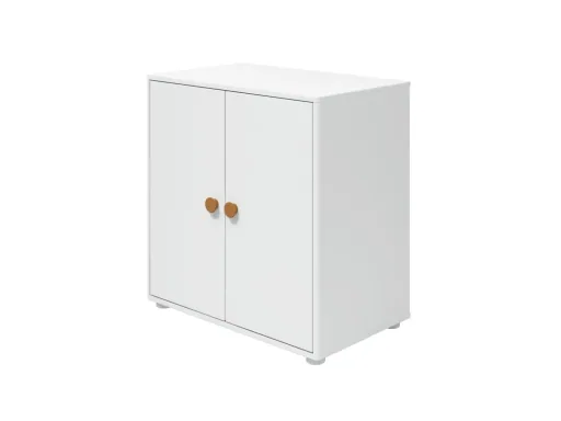 "FLEXA Kleiderschrank, Schrankelement - 1 Regalboden, Roomie, Farbe: Weiß/Senf image"