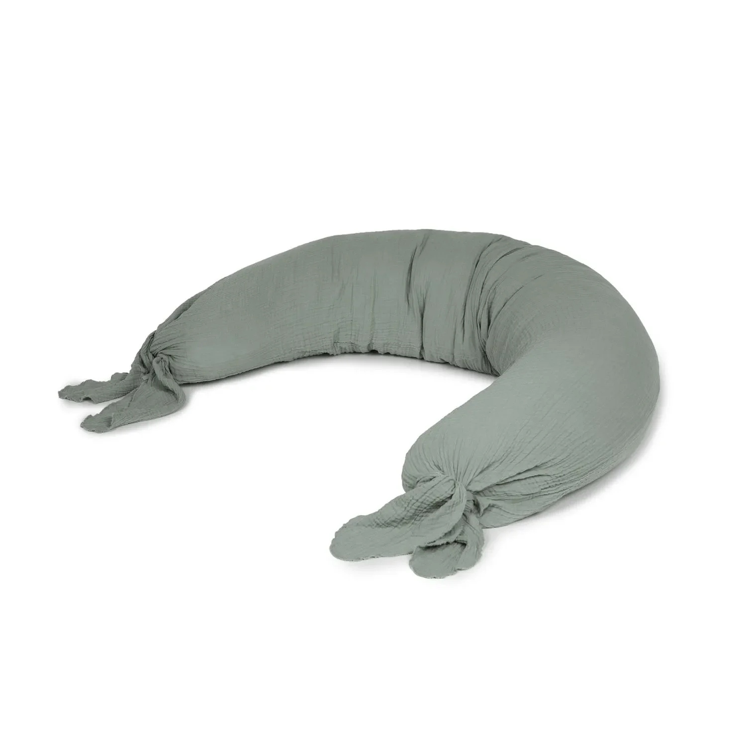 "Nobodinoz WABI SABI Stillkissen, Schwangerschaftskissen, 225 x 35 cm, Farbe: Azurblau image"