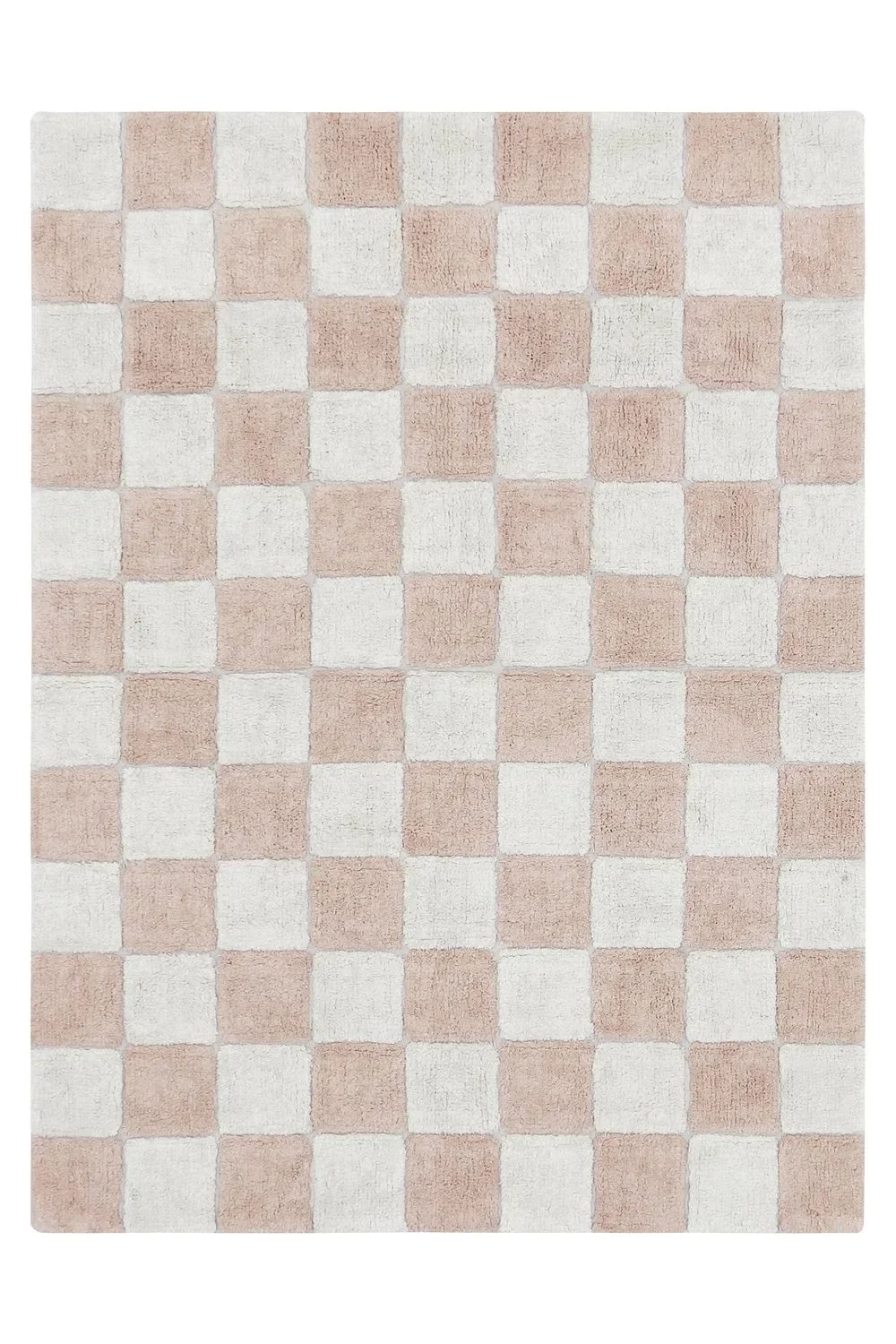 "Lorena Canals Waschbarer Teppich in der Küche - Tiles, Dark grey, Farbe: rose image"