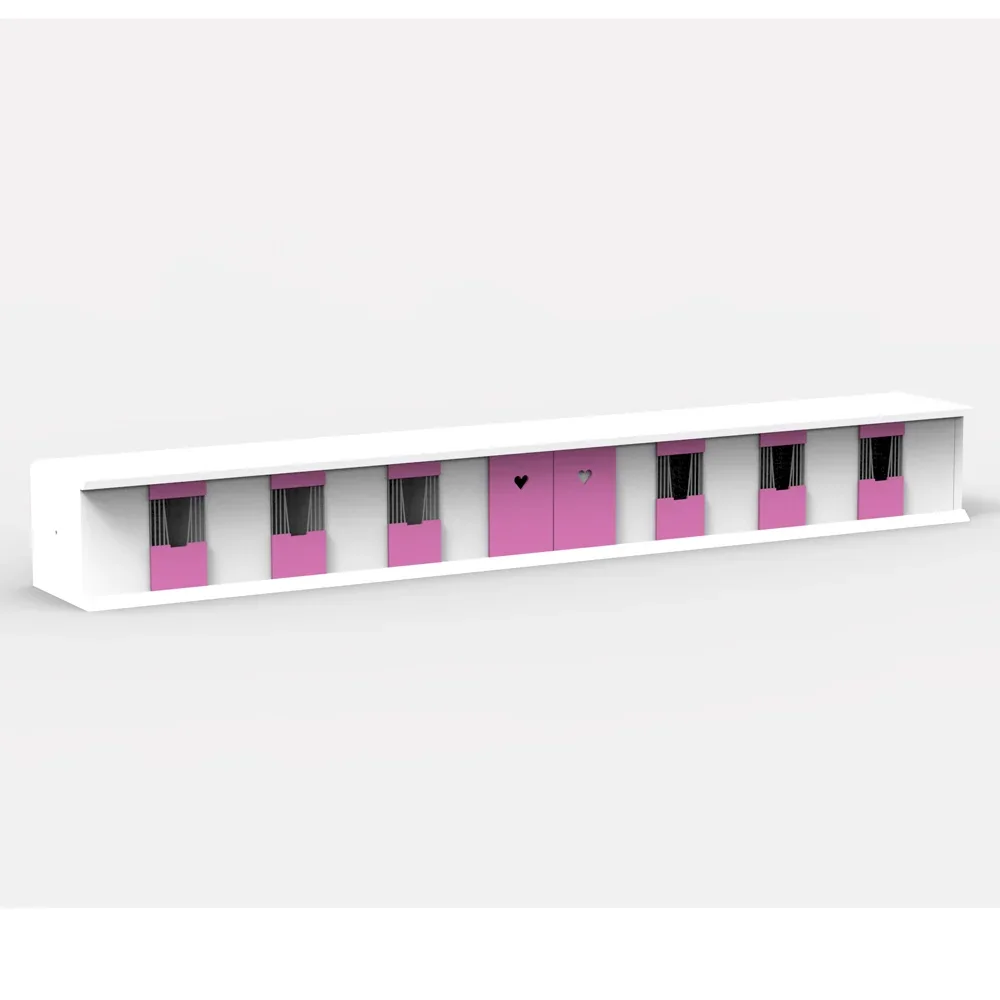 "Mathy by Bols BOXES Regal Stall & Scheune groß rosa image"