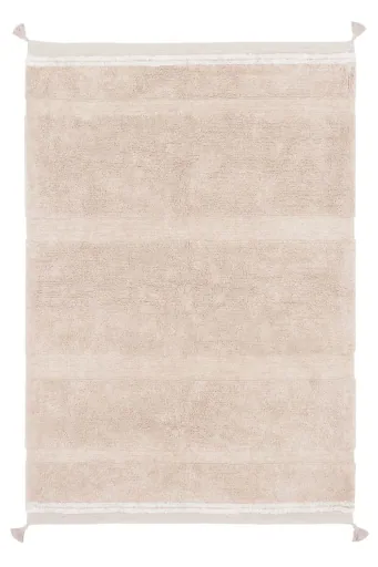 "Lorena Canals Waschbarer Teppich - Bloom Rose, Größe: 140 x 200 cm image"