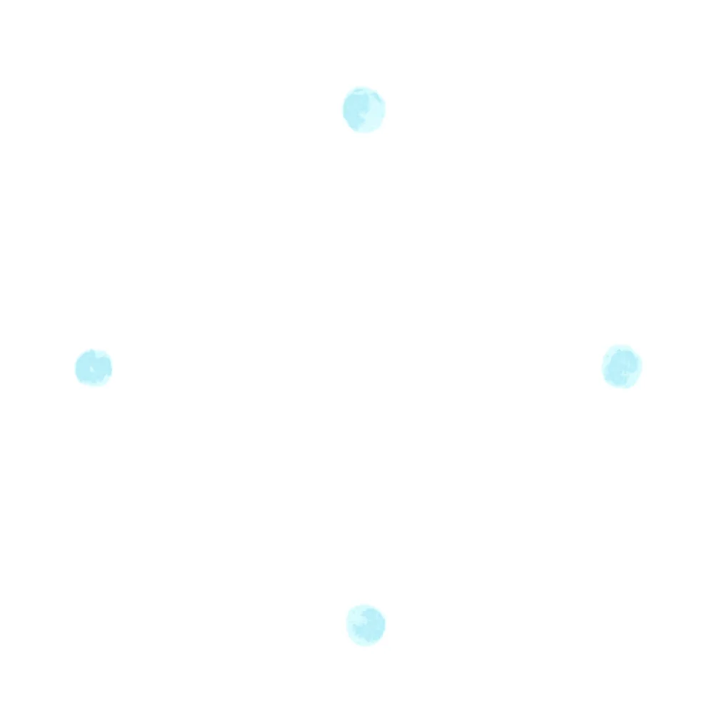 "Little Sanderson Abracazoo Tapete Punkte hellblau image"