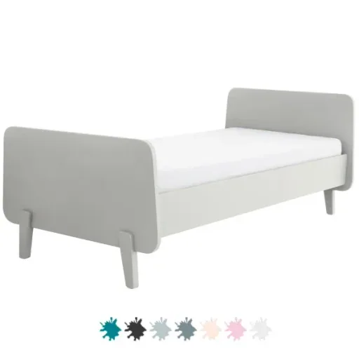 "Laurette Kinderbett "MM" 90 x 190, Farbe: weiss image"