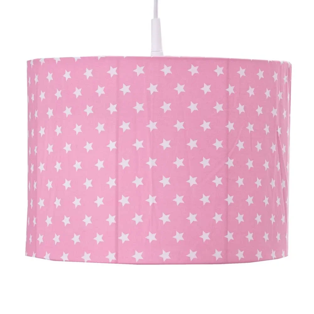 "Bink Pendellampe kleine Sterne rosa image"