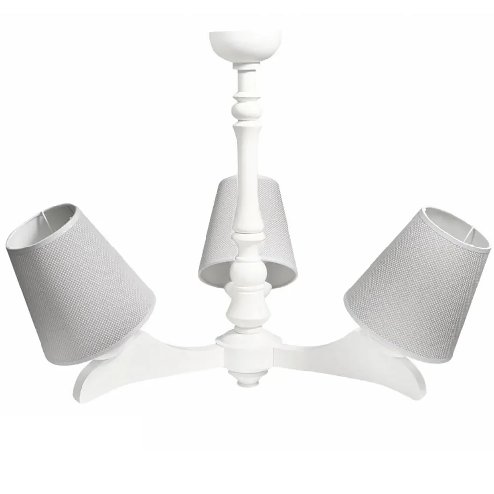 "Caramella Deckenlampe 3 armig grau image"