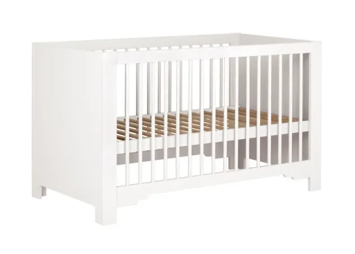 "Montmartre Babybett, Kinderbett, Gitterbett - 144 x 75 x 85 cm, Farbe: weiss image"
