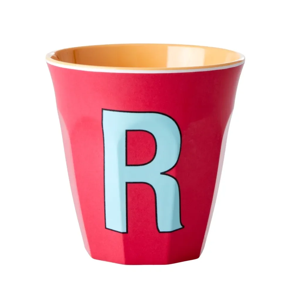 "RICE Becher - R, 250 ml, Melamine, Farbe: Roter Kuss image"