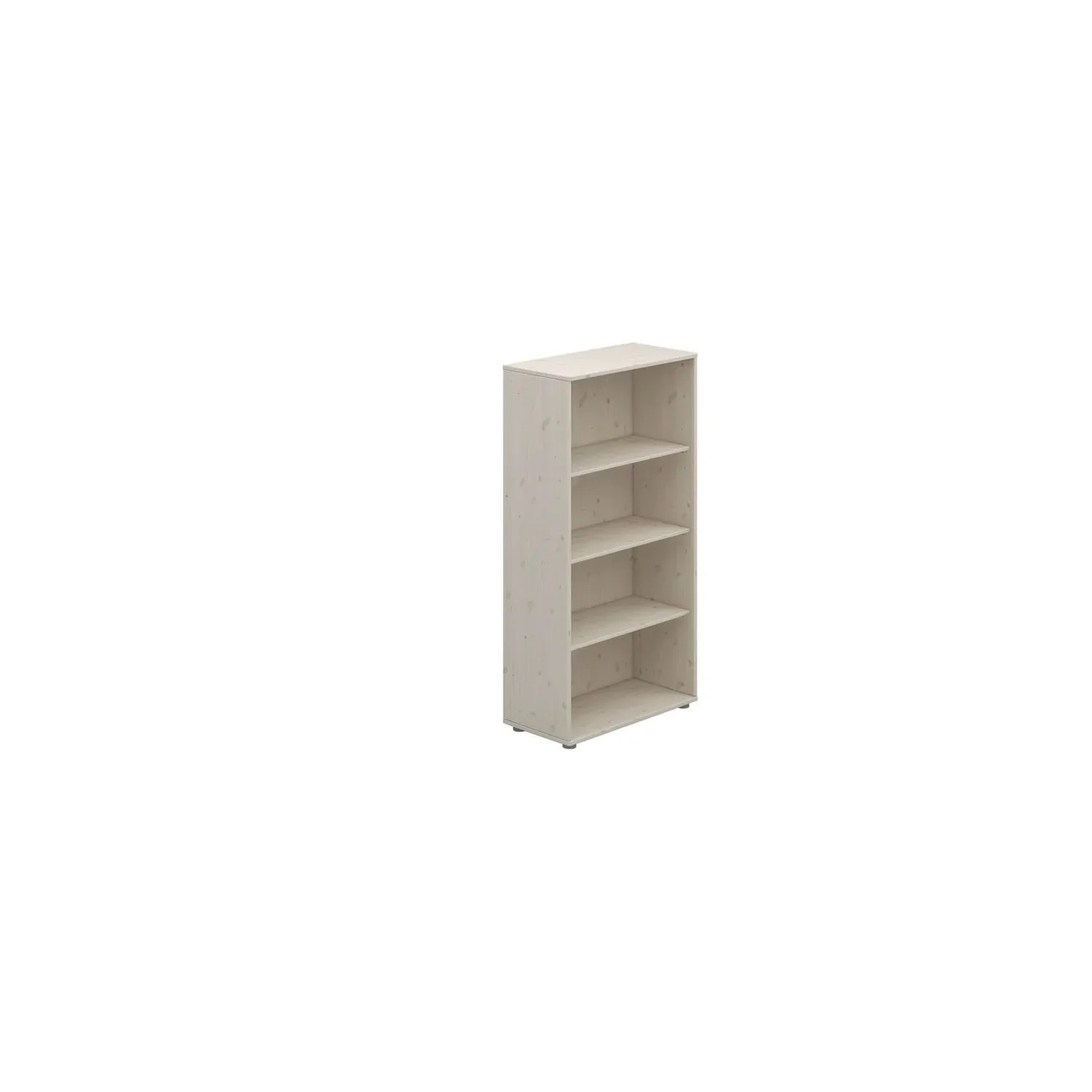 "Flexa Bücherregal - Classic, mit 3 Regalbrettern, 72x138 cm, Farbe: Weiß gewaschen image"