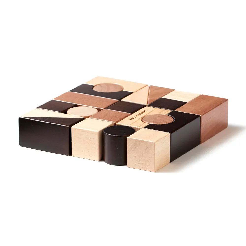 "Kids Concept Bauklötze NEO Holz naturfarben image"