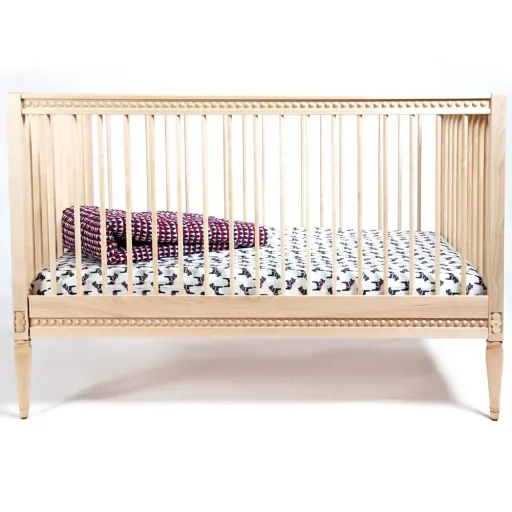 "Gustavienne Babybett 60 x 120 cm natur image"