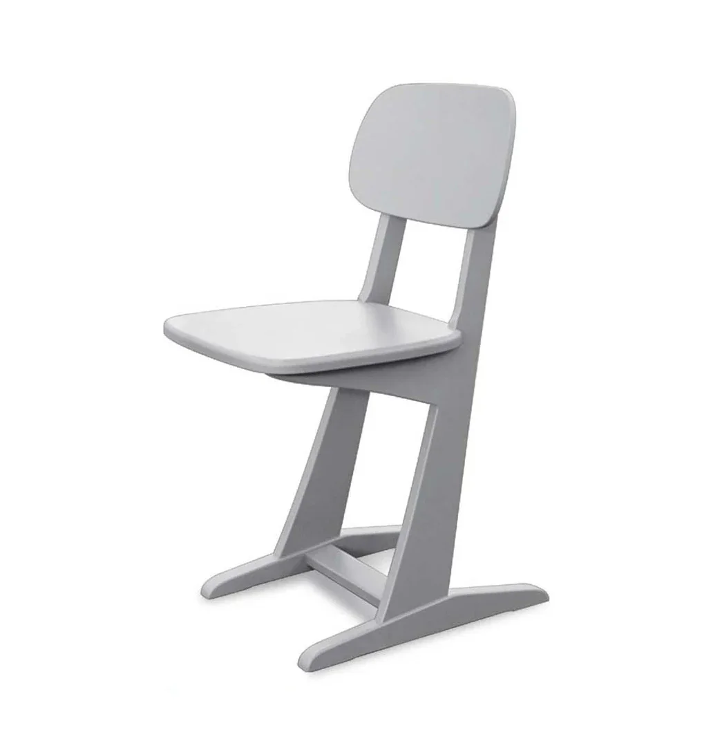 "Laurette Schreibtischstuhl La chaise a patins, Farbe: Gris image"