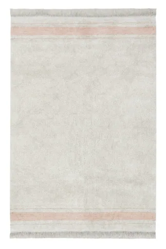 "Lorena Canals Waschbarer Teppich - Gastro, Rose, Größe: 140 x 200 cm image"
