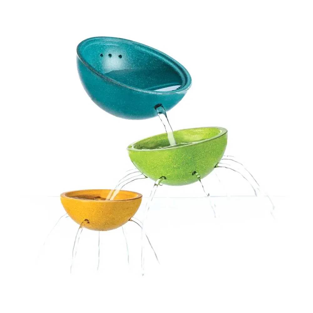 "Plan Toys Badewannen Spielzeug Becher-Set bunt image"