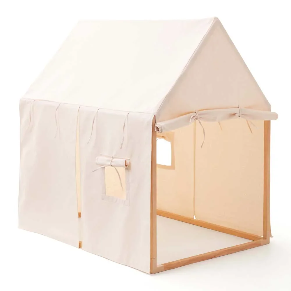 "Kids Concept Kinder Spielhaus Holz natur image"