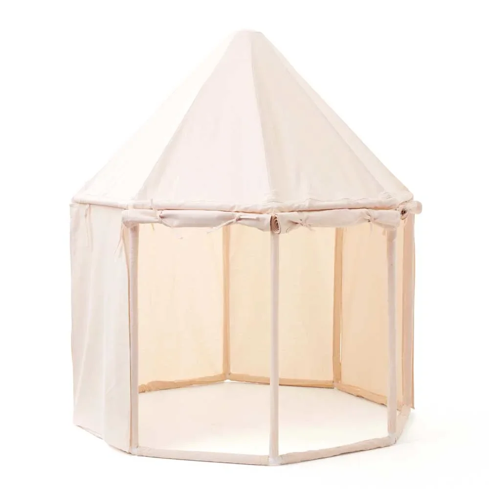 "Kids Concept Kinder Pavillion Holz natur achteckig image"