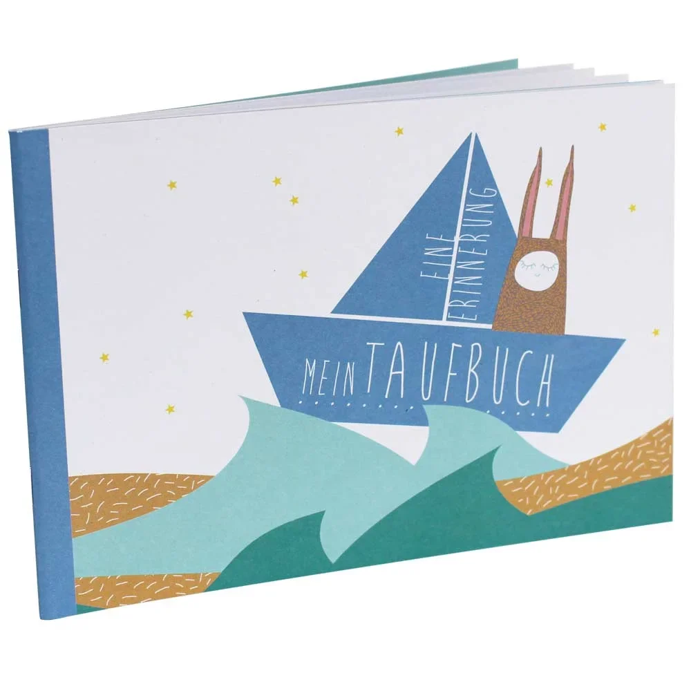 Ava & Yves Erinnerungsbuch Meine Taufe Junge