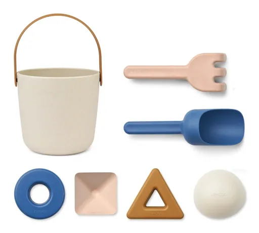 "Liewood Sandkasten Set - Brenda, Farbe: Riverside multi mix image"