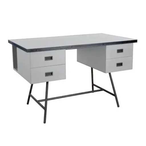 Laurette Schreibtisch L50, Farbe: Gris