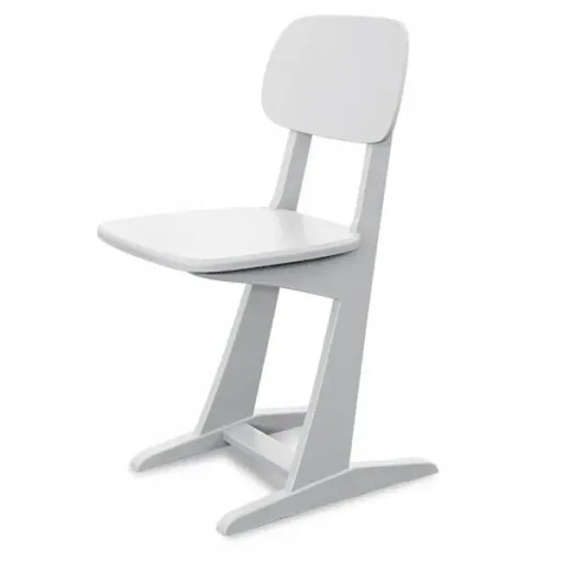 "Laurette Schreibtischstuhl La chaise a patins, Farbe: weiss image"