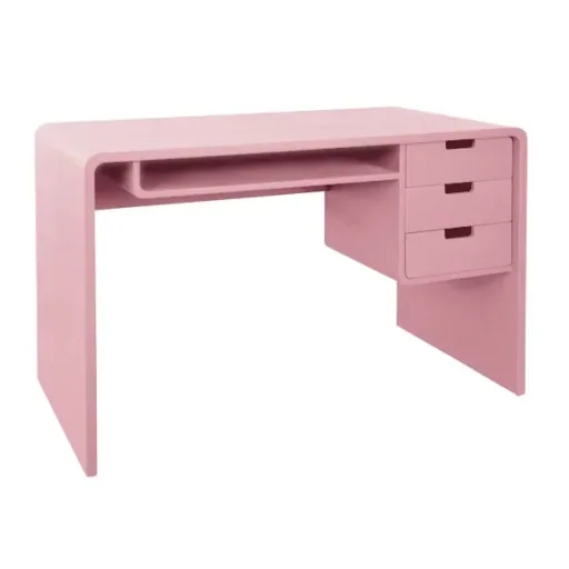 Laurette Schreibtisch L65, Farbe: Vieux rose