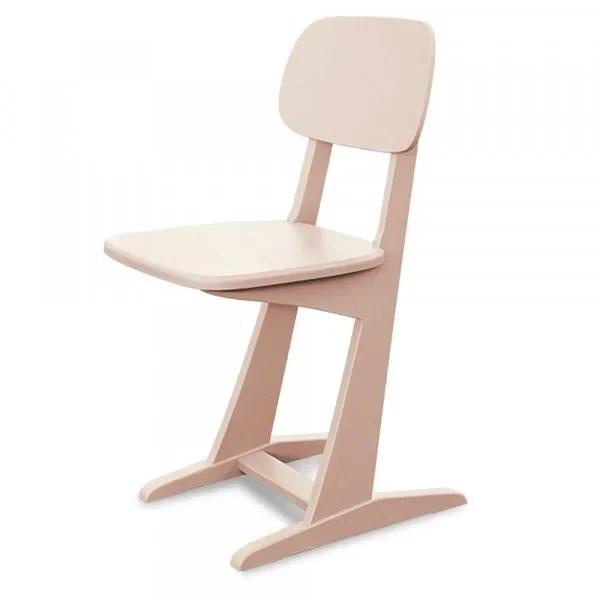 "Laurette Schreibtischstuhl La chaise a patins, Farbe: Rose poudre image"