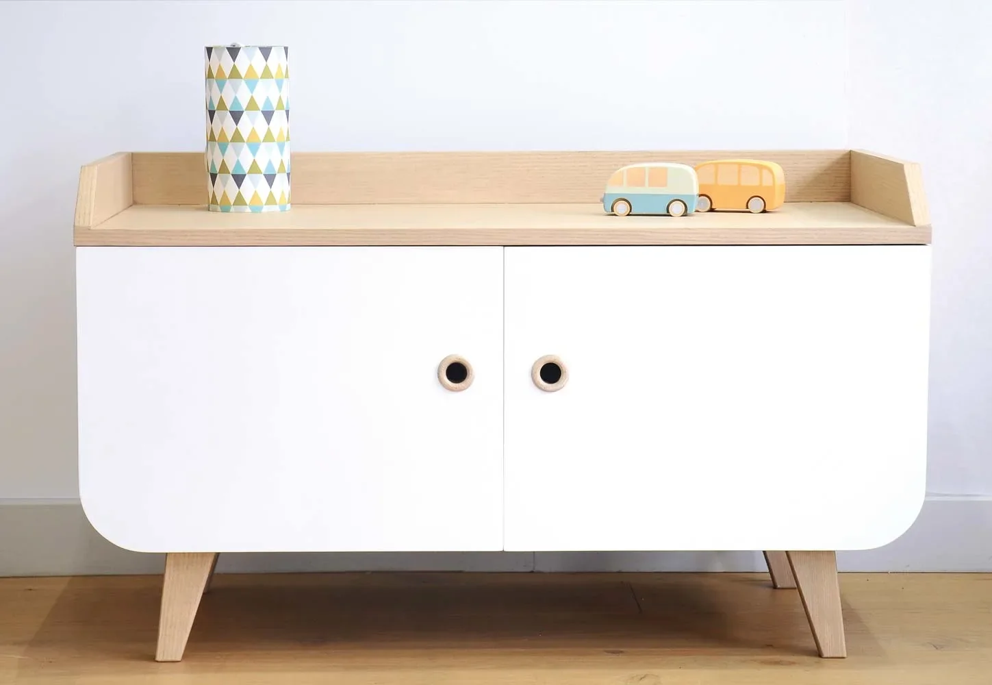 "Laurette Sideboard Zen, Farbe der Flächen: Weiss image"