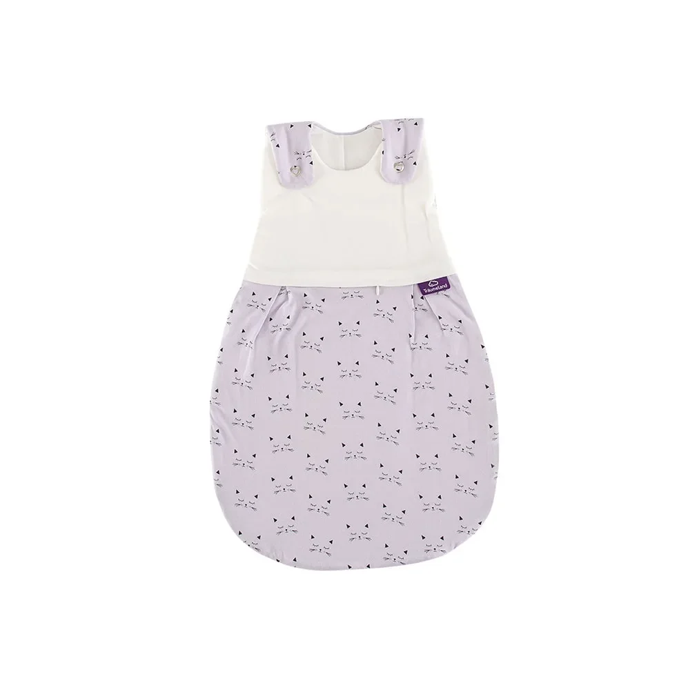 "Träumeland Liebmich Baby Schlafsack, Schlummersack, Innenschlafsack - Schmusekatze, Grösse: 50/56 image"