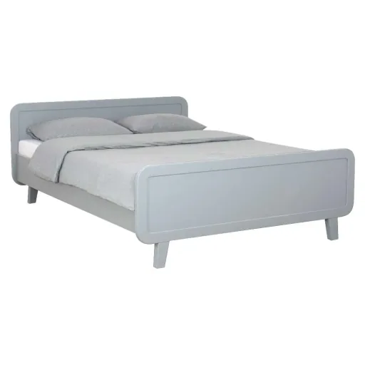 "Laurette Kinderbett / Doppelbett "Le Lit Rond" 140 x 200 cm, Farbe: Gris image"