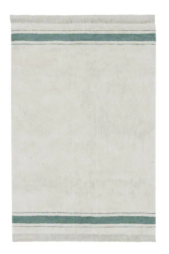 "Lorena Canals Waschbarer Teppich - Gastro, Vintage Blue, Größe: 140 x 200 cm image"