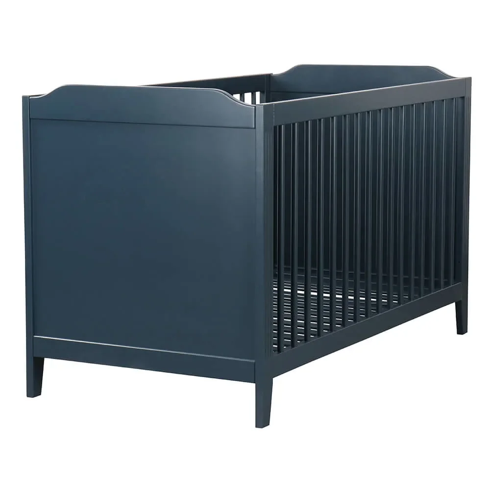 "Maison Charlotte Babybett  umbaubar Opera 70 x 140 cm dunkelblau image"