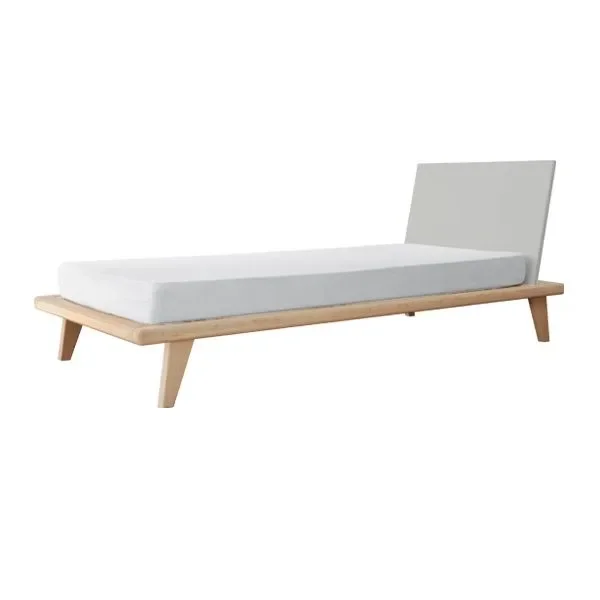 "Laurette Kinderbett Zen 100 x 200, Farbe der Flächen: Grau image"