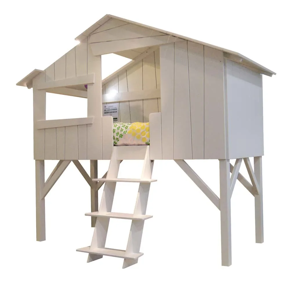 "Mathy by Bols Hochbett Baumhaus Hütte farbig image"