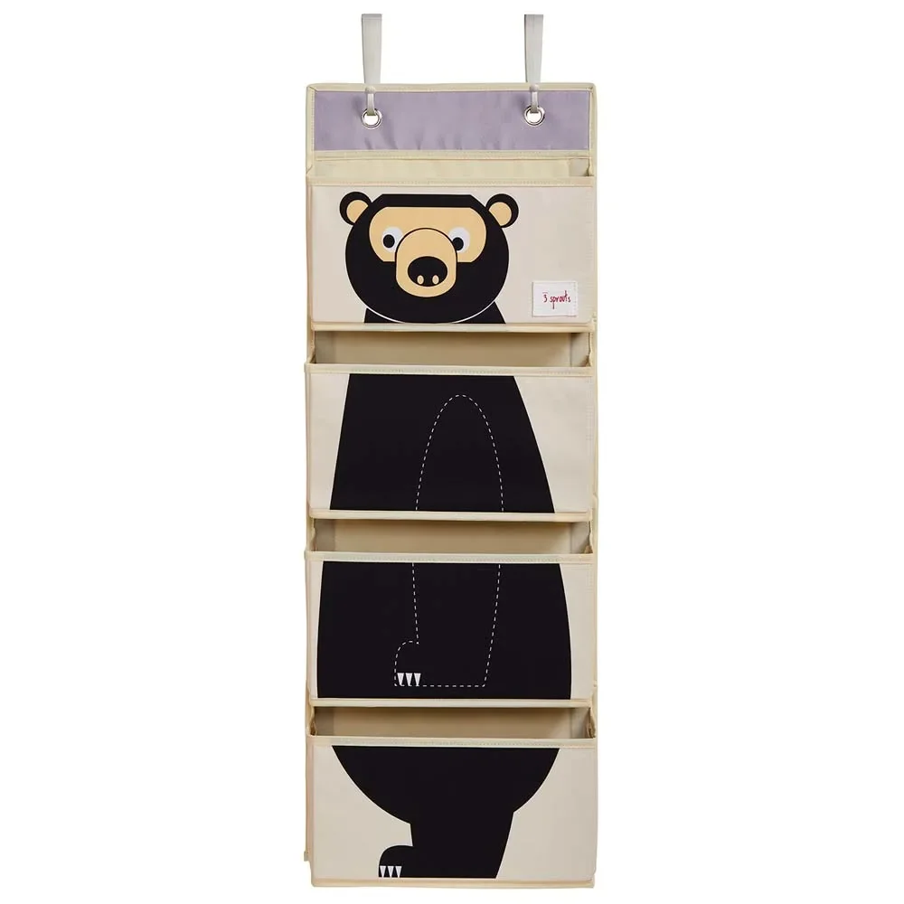 "3 Sprouts Wandaufbewahrung Utensilo Bär image"