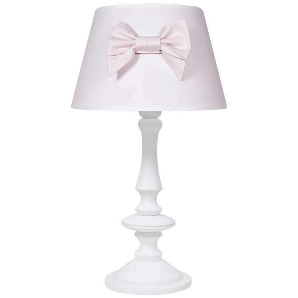 "Caramella Tischlampe Schleife rosa image"