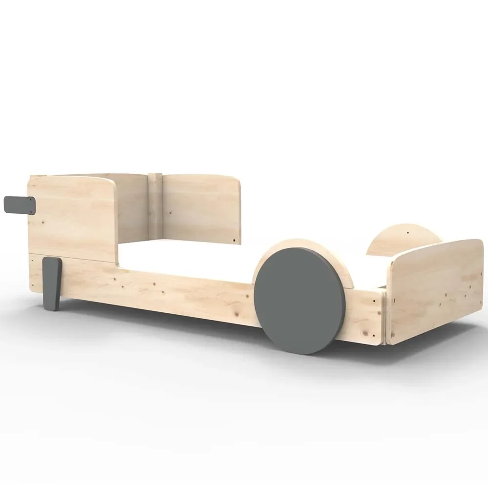 "Mathy by Bols Einzelbett "Discovery", Farbe Elemente: basalt grey image"