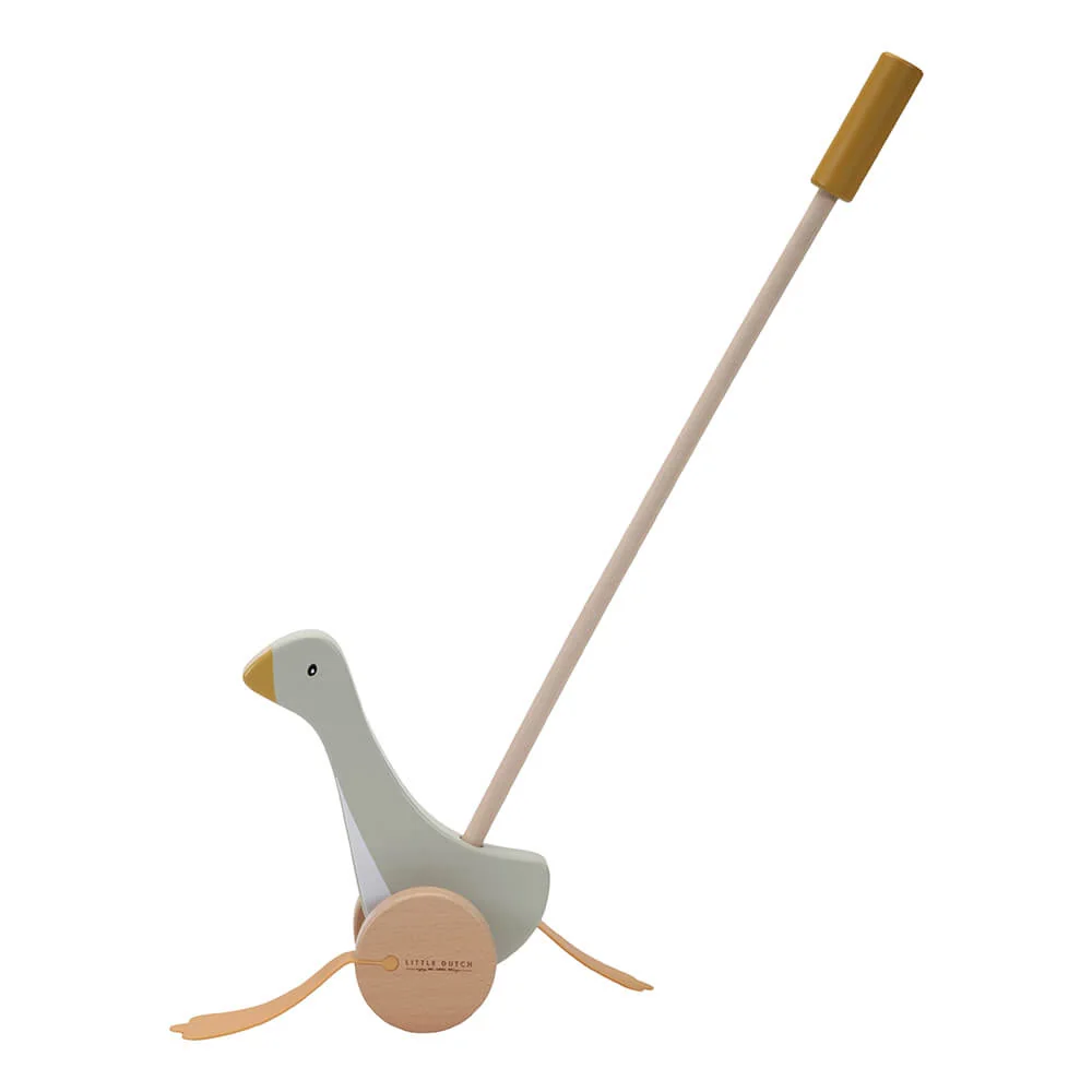 "Little Dutch Schiebetier „Little Goose“ Holz FSC image"