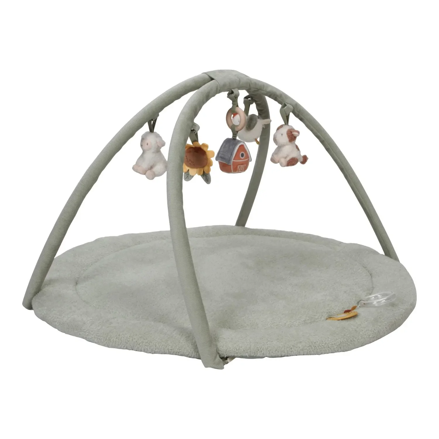 "Little Dutch Krabbeldecke, Spieldecke, Activity-Decke mit Rasseltieren & Bogen - Little Farm image"