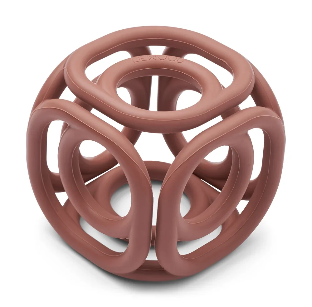 "Liewood Beißring, Beißring Baby aus Silikon, Farbe: Dark rosetta image"