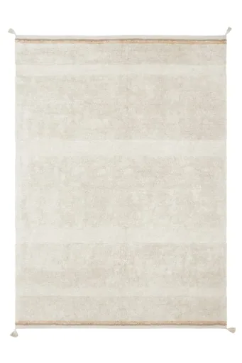 "Lorena Canals Waschbarer Teppich - Bloom Natural, Größe: 200 x 300 cm image"