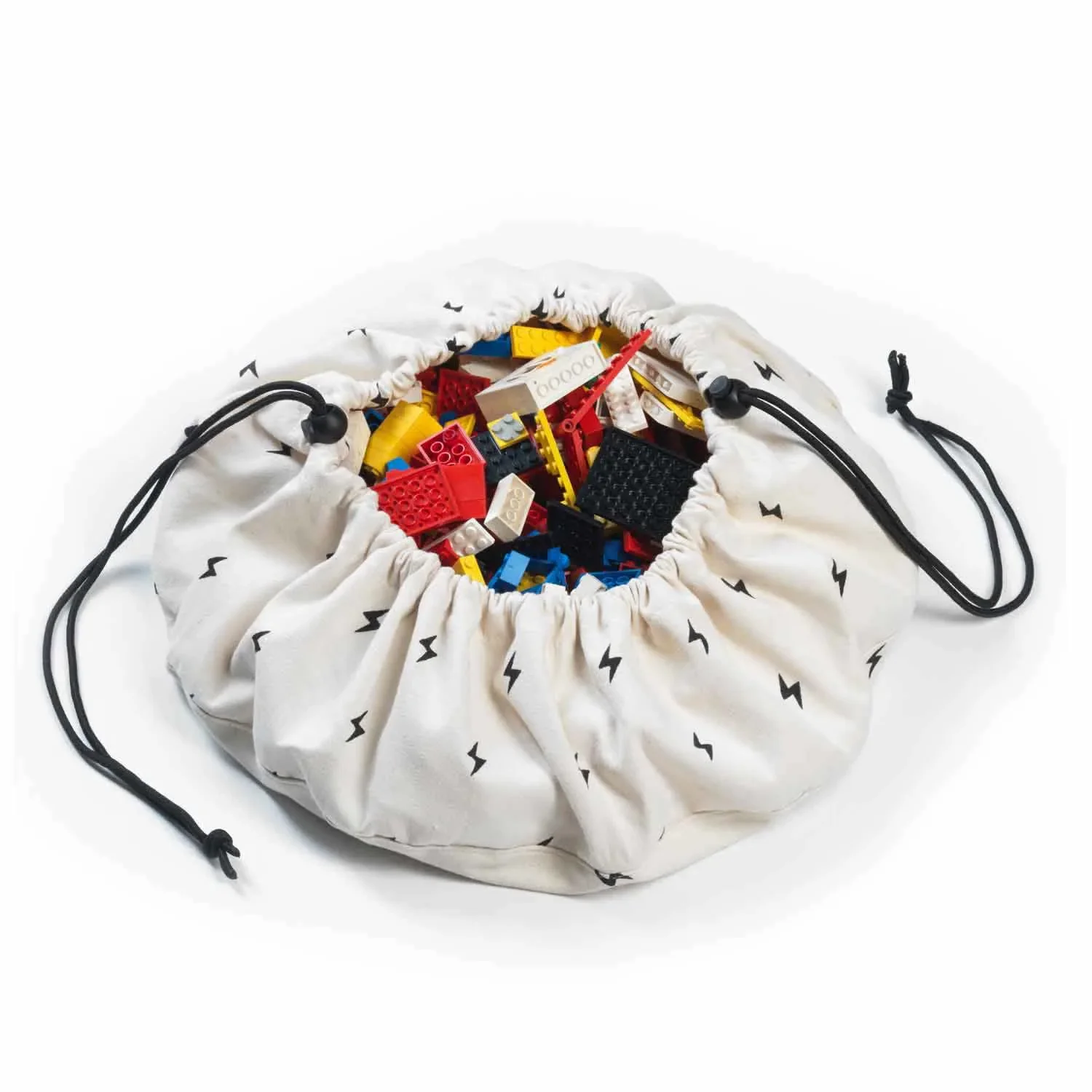 "Play&Go Spielzeugsack, Spielzeugkorb, Spielzeug aufbewahrungstasche - Mini, Farbe: Thunderstrike image"
