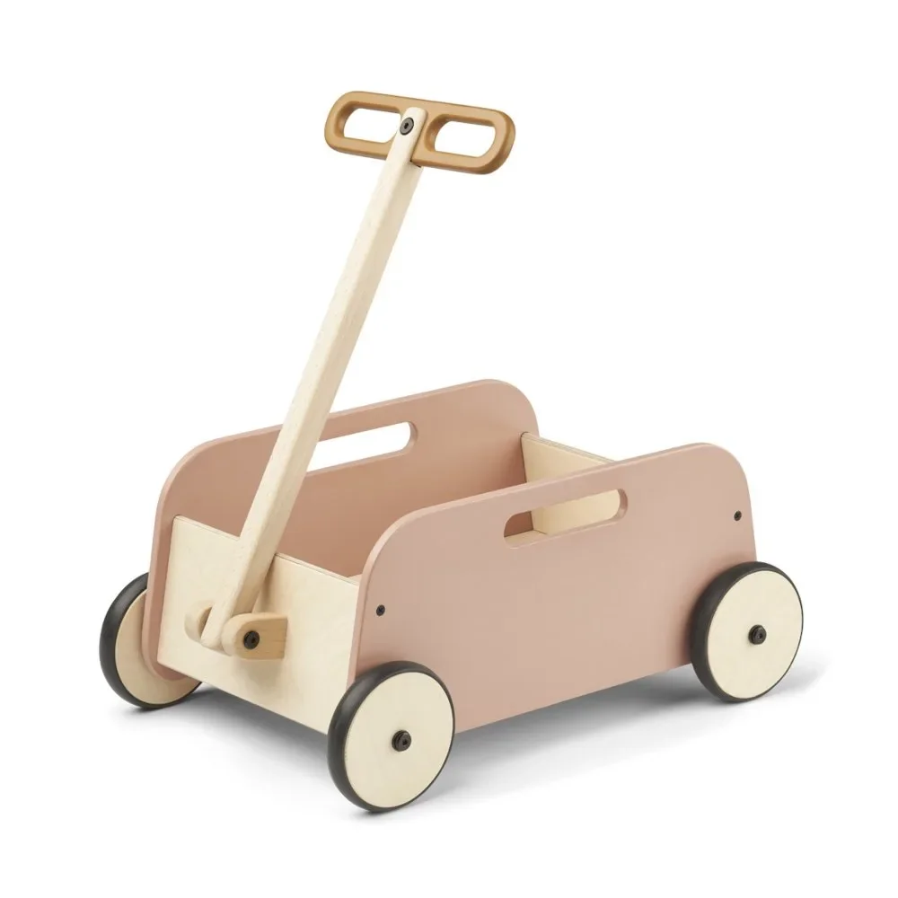 "Liewood "Tyra" Handziehwagen rosa/caramel image"