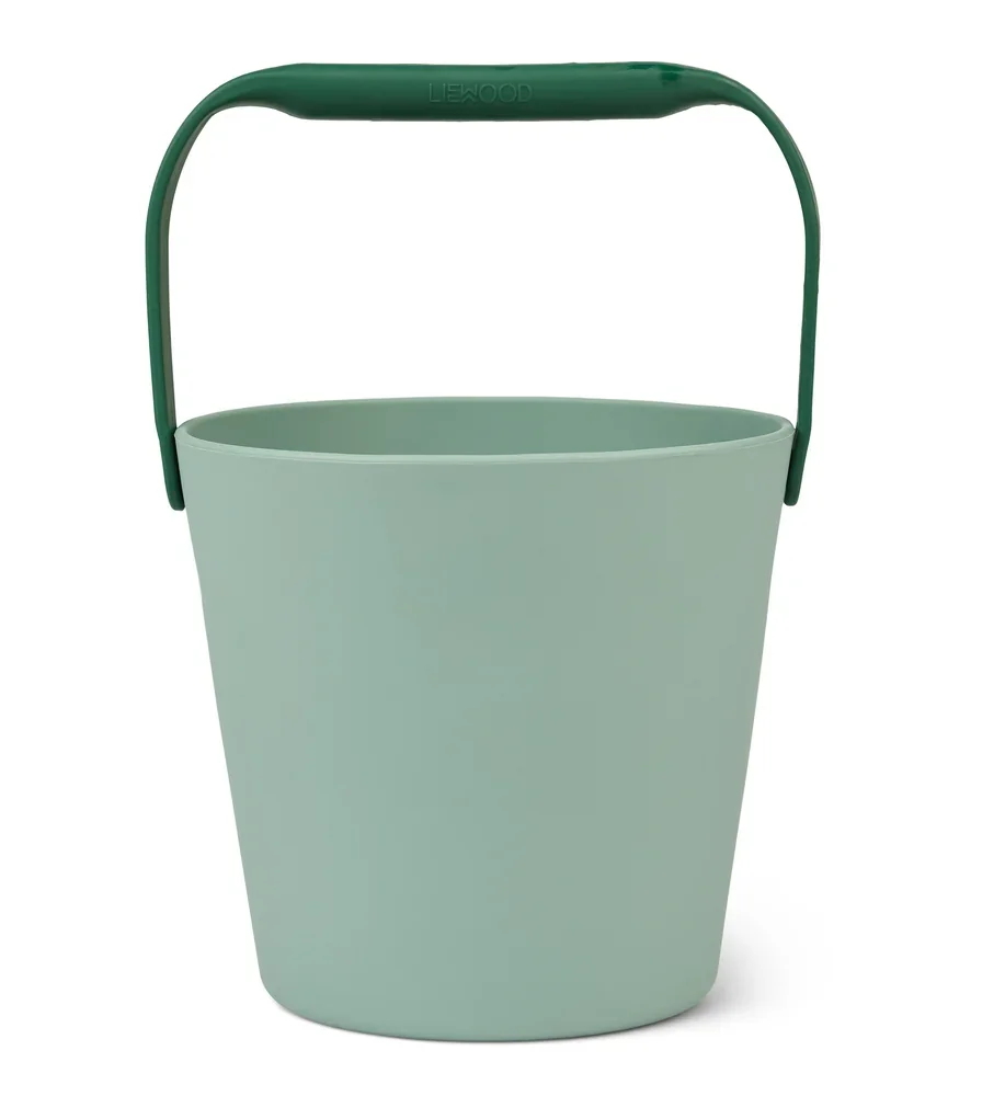 "Liewood Silikon Eimer Kinder - Moira, Farbe: Peppermint / Garden green image"