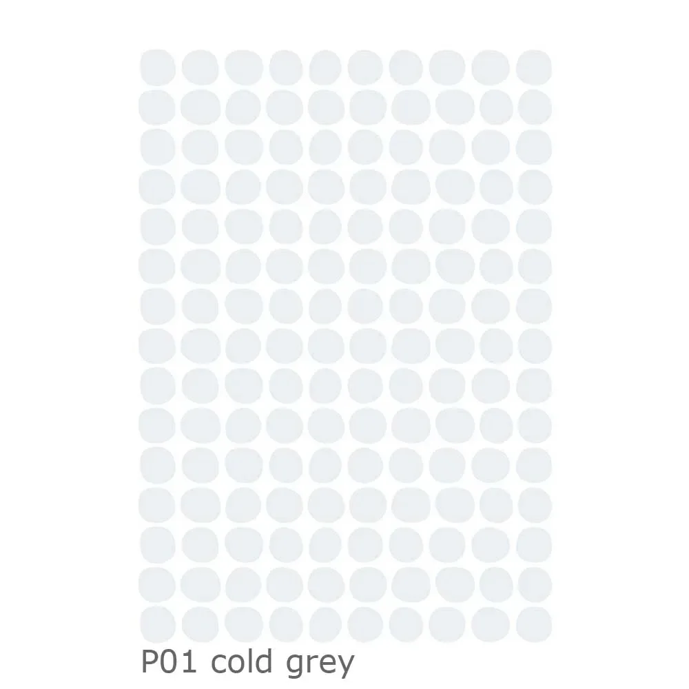 "Lilipinso Wandsticker Basics Flecken, Farbe: grey image"