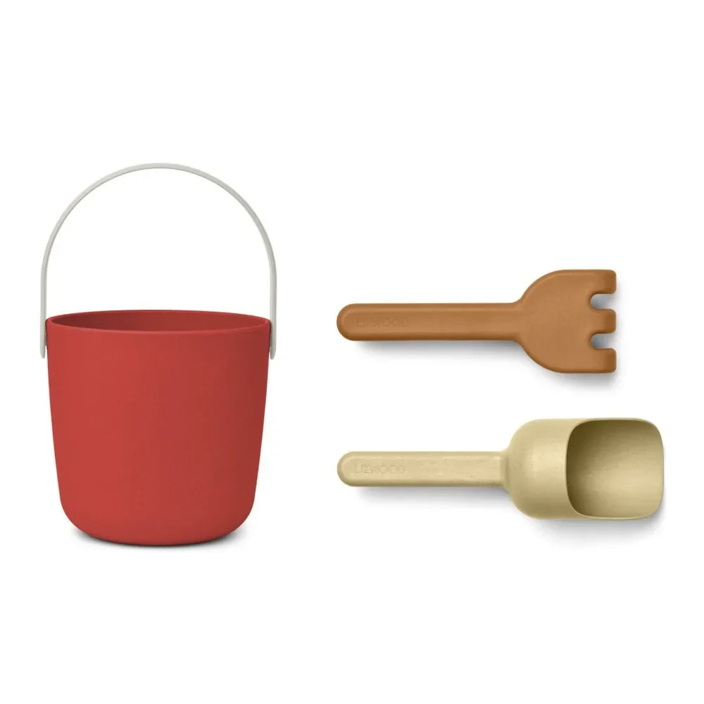 Liewood "Donny" Sandkasten Set apfelrot