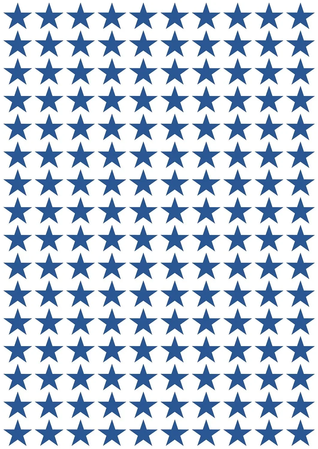 "Lilipinso Wandsticker Basics kleine Sterne, Farbe: adriatic image"